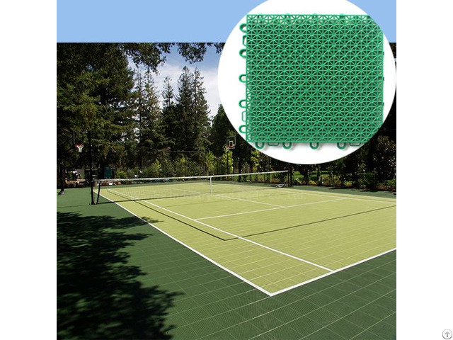 High Quality Pp Tiles For Outdoor Tennis Court