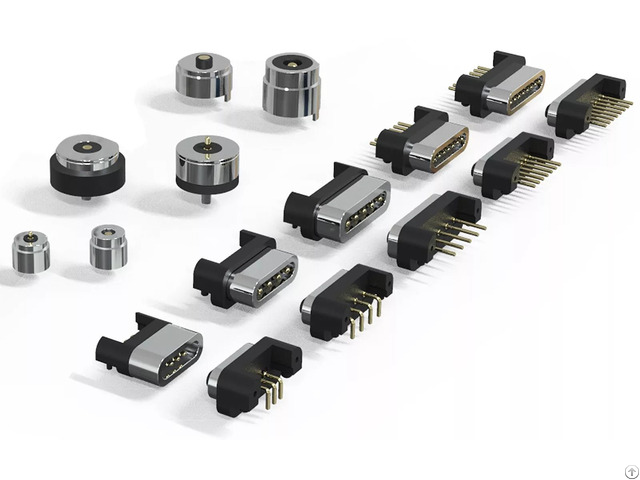 Magnetic Pogo Pin Connector