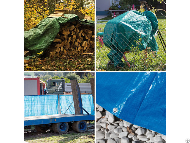 Double Sided Pe Tarpaulin Fabric Roll Tarp Cover For Truck