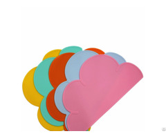 Factory Wholesale Cloud Shaped Silicone Mat