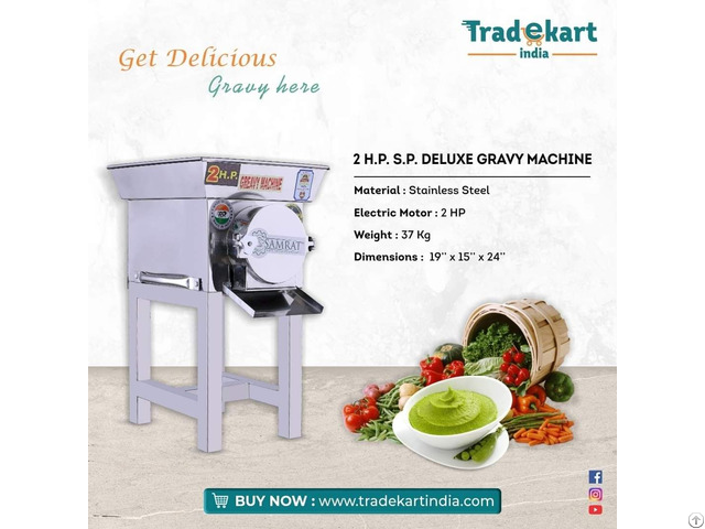 2hp Gravy Machine