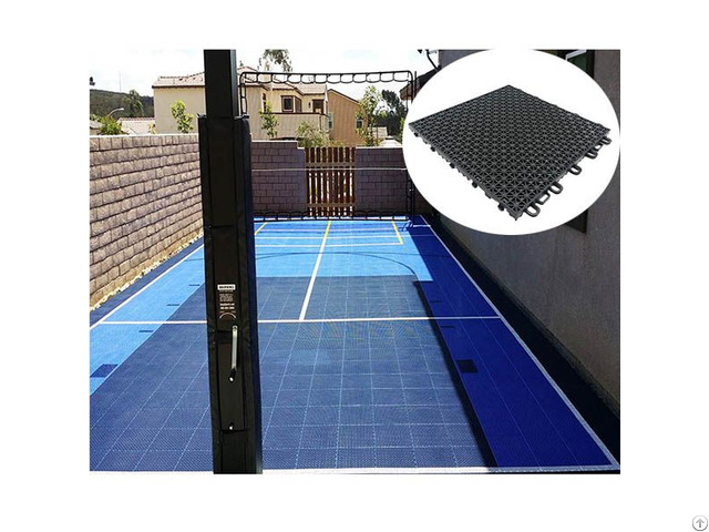 High Quality Factory Price Basketball Court Plastic Floor Interlocking Sports Flooring Outdoor