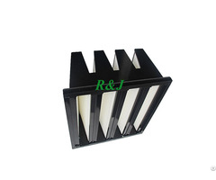 F8 F9 H10 H13 H14 V Bank Mini Pleat Hepa Filter