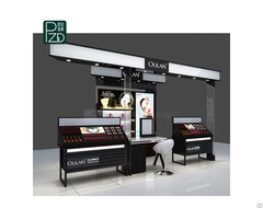 Hot Sale Skin Care Beauty Display Cosmetic Kiosk Design Makeup Store For Shopping Mall