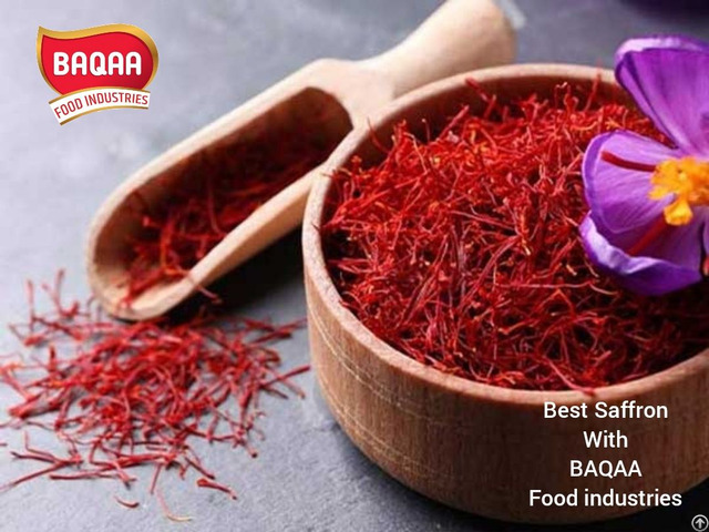 Best Saffron With Baqaa Food Industries