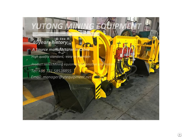 50m3 H Loading Capacity Pneumatic Rock Loader