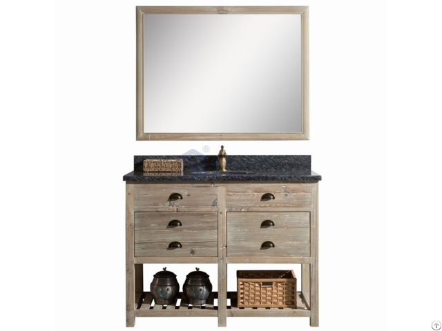 Sunflower2048 Classical Antique Farmhouse Rustic Washroom Vanity