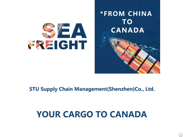 China Freight Forwarder Sea Shipping To Canada Fcl Lcl Shipments