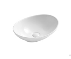 Cupc Certified Bathroom White Porcelain Ceramic Countertop Wash Basin