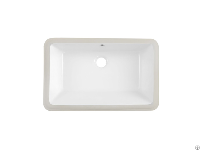 Modern Design Glassy White Undermount Wash Basin