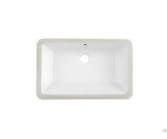 Modern Design Glassy White Undermount Wash Basin