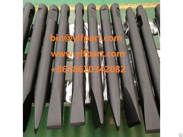 Hydraulic Hammer Parts Furukawa F6 F9 F12 F19 F22 F27 F35 F45 Moil Point Blunt Breaker Chisel