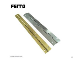 Furniture Metal Hardware Continuous Stainless Steel Piano Hinge With Hole