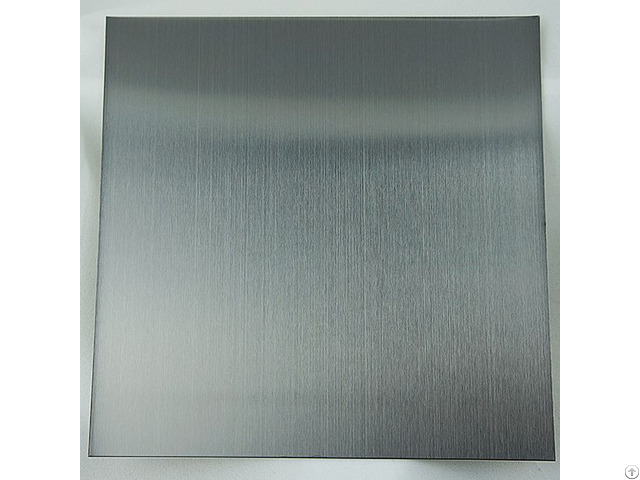 Hairline Black Finish Stainless Steel