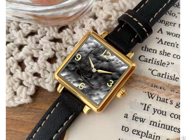 Ladies Art Stainless Steel Simple Exquisite Wind Waterproof Customizable Watch