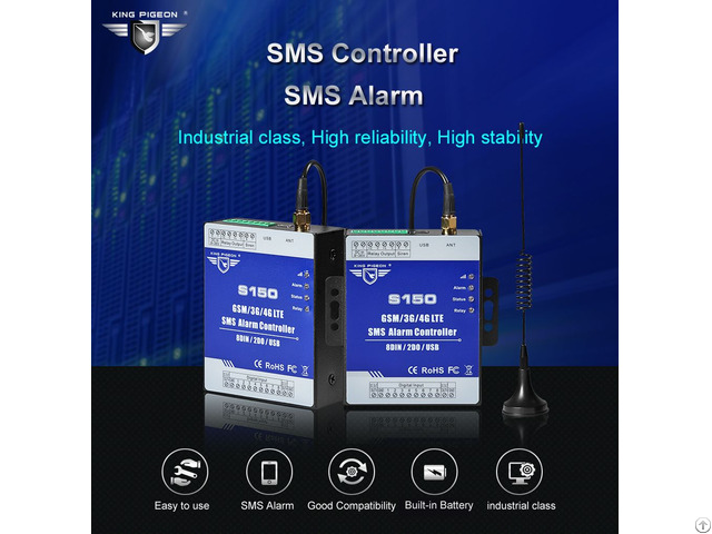 S150 8di 2do Gsm Control Alarm System