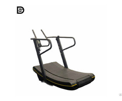 Gym Equipment Curved Manual Treadmills For Sale