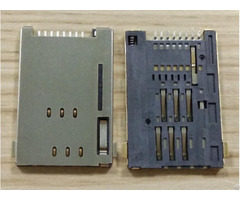 Sim6+2 Push Card Connector For Mobile Phone