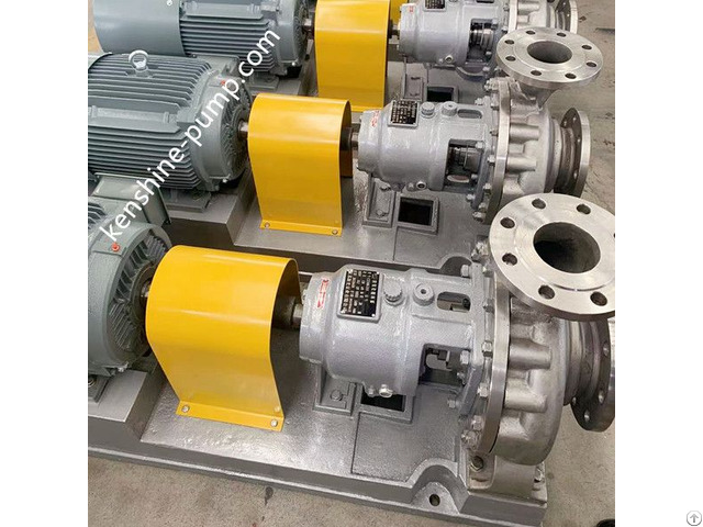 Chemical Process Pump With Single Or Double End Faces Mechanical Seal