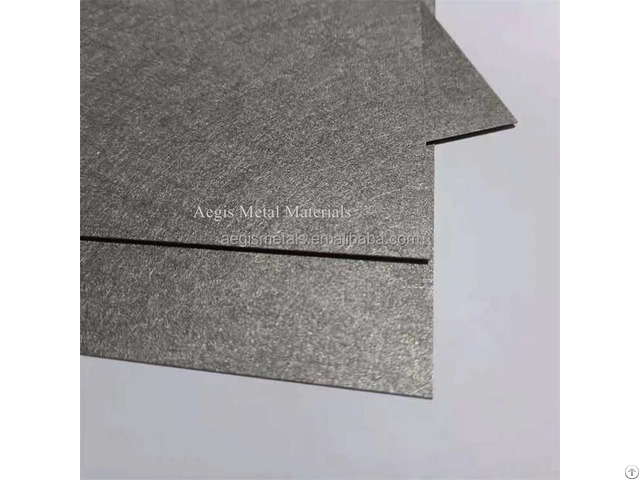 Fuel Cell Raw Material Ta1 Ti Titanium Sintered Fiber Felt