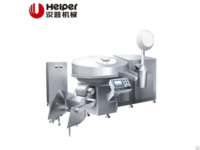 Helper Food Machine Industrial Vacuum Meat Vegetables Bowl Cutter