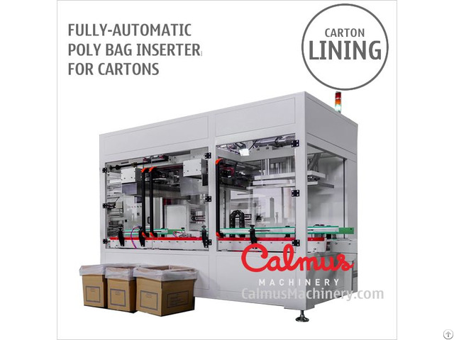 Bag Inserter For Placing Liner In Carton