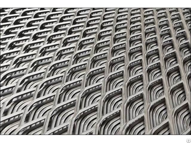 Flattened Expanded Metal Mesh