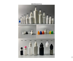 Plastic Eye Liquid Medicine Squeeze Empty Dropper Bottle