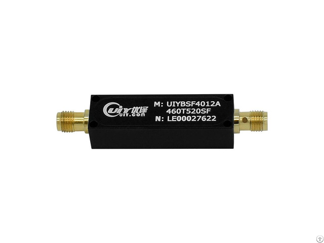 Uhf 460 To 520mhz Rf Band Stop Filter Rejection 65db