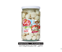 Pickled Garlic 670gr Glass Balba