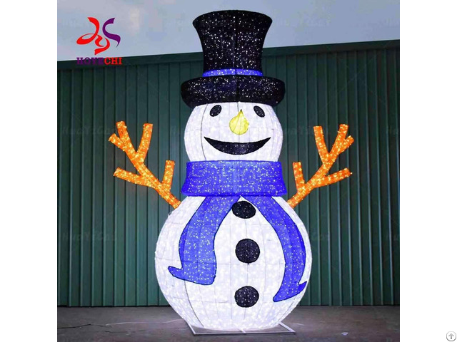 5m Led Snowman Motif Light