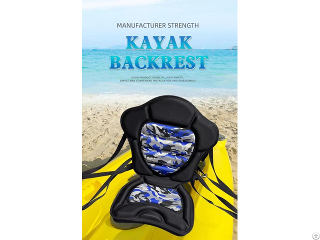 Kayak Backrest Accessory Direct Factory Universal Folding Boat Canoe Seat