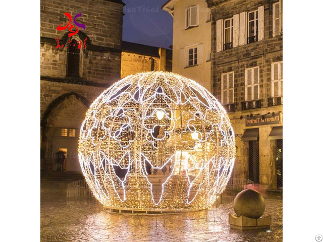 Huayicai Giant Luxury Led Ball Motif Light