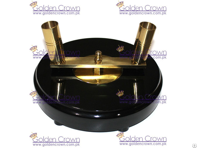 Ceremonial Flagpole Base Two Pole Supplier