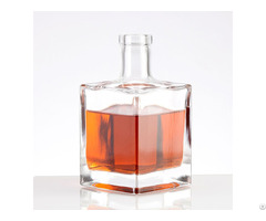 Liquor Corked Square 500ml Glass Bottles