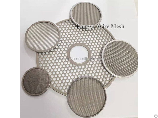 Stainless Steel Filter Discs Wire Mesh Disc