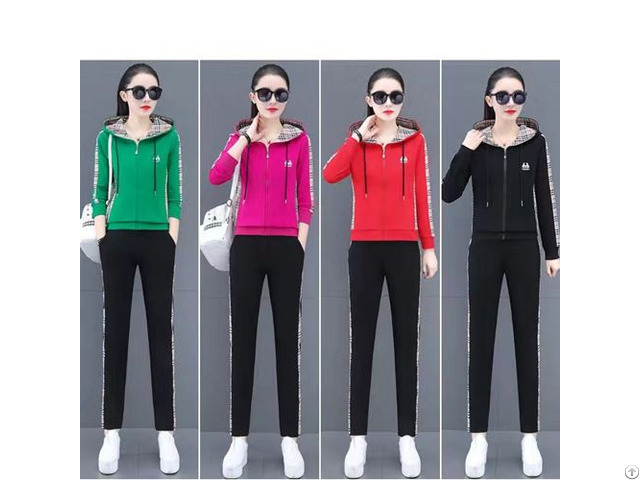 Sports And Leisure Fashion Suit Women S Clothing