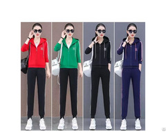 New Autumn Sweater Women Trendy Casual Sports Suit Ladies