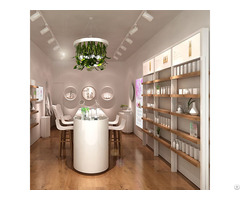 Small Skincare Store Display Design