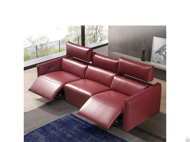 Minimalist Leather Functional Sofa