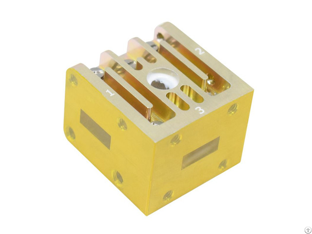 Low Insertion Loss Wr42 Bj220 K Band Rf Waveguide Circulator