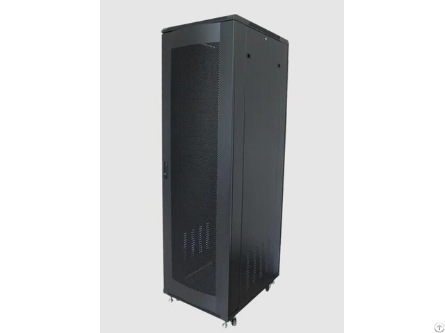 Perforated Door Free Standing Network Cabinets