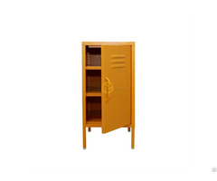 Small Portable Storage Mini Locker With Standing Legs Modern Nordic Style