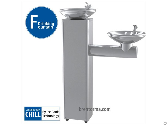 Df3bc Floor Mount Bi Level Stailess Steel Drinking Water Fountain