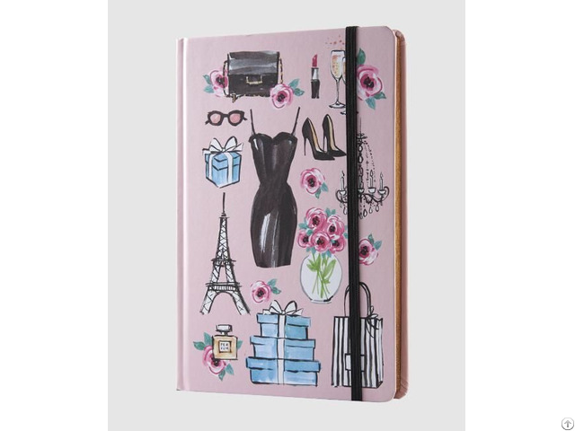 Coated Paper With Full Colour Printing Hardcover Notebook