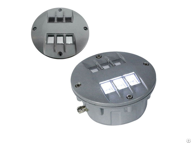 Hardwired Aluminum Road Studs