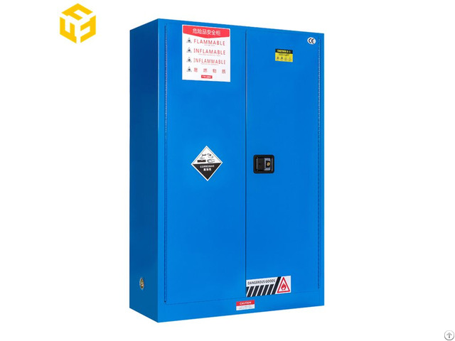 Laboratory Corrosive Reagent Storage Cabinet Chemical Resistance Safety Locker