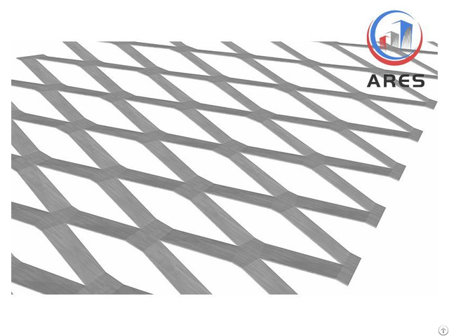 Diamond Expanded Mesh For Facade Screening
