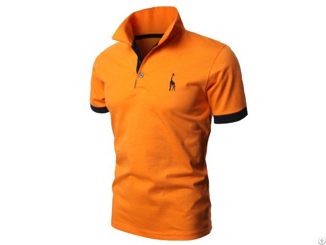 High Quality Plain Casual Golf Custom Logo Simple Polo Shirt For Men