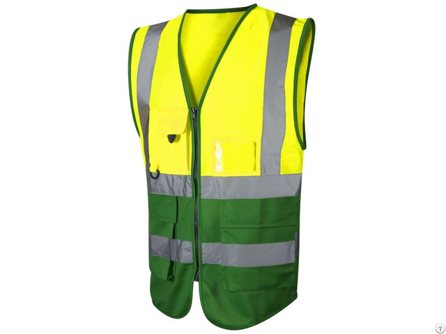 Hi Viz Factory Supply Work Wear High Visibility Reflective Safety Vest Clothing